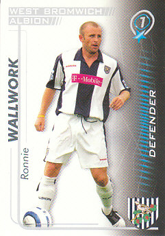 Ronnie Wallwork West Bromwich Albion 2005/06 Shoot Out #313